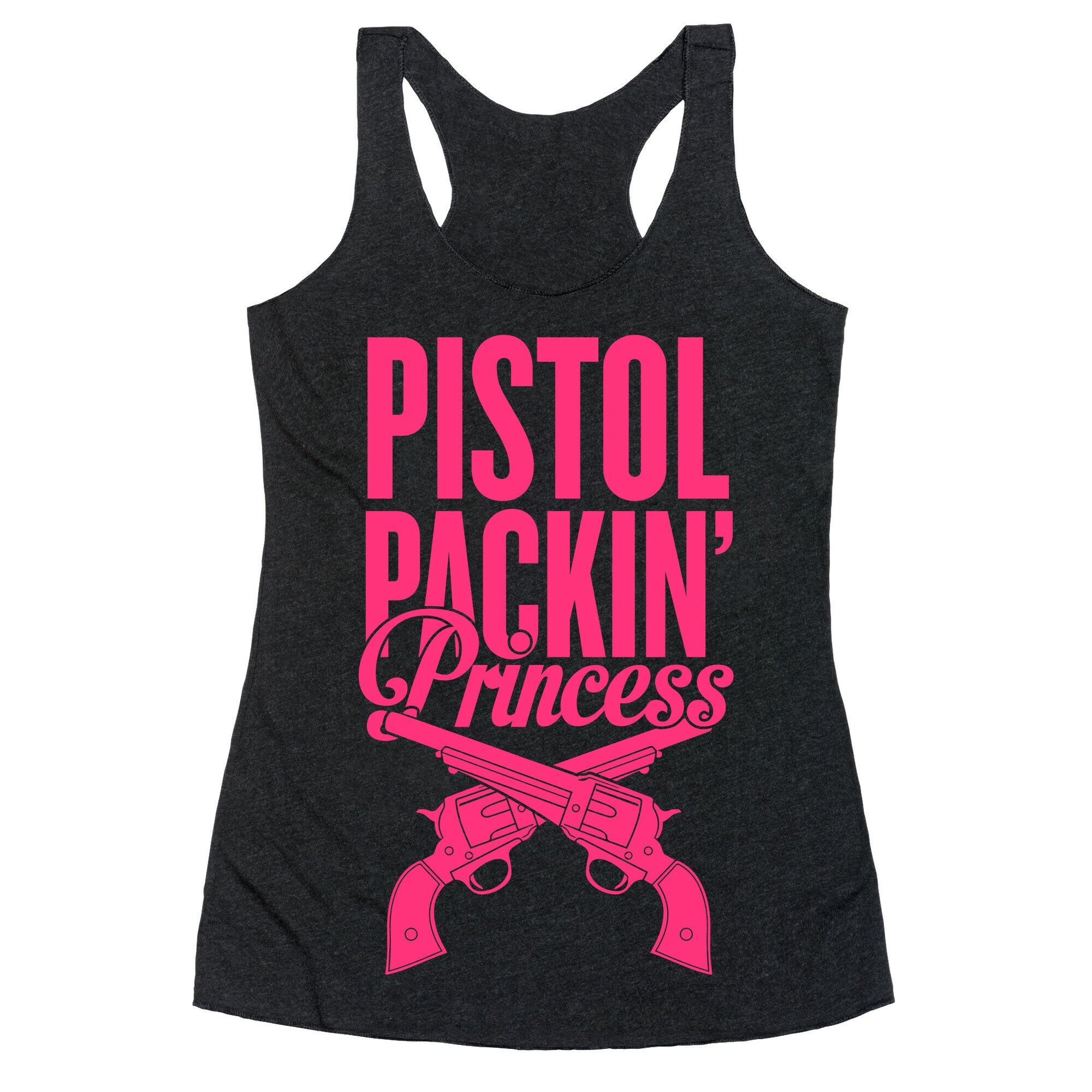 Pistol Packin' Princess Racerback Tank